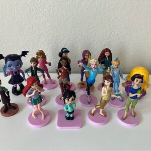 Disney Ralph Breaks The Internet Mega Figure Set of 12 plus others